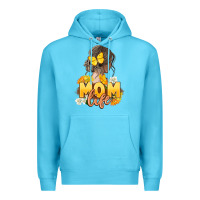 Ocean Blue Mom life Mother's Day Premium Hoodie - FaDigitalArtStudio