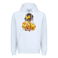White Mom life Mother's Day Premium Hoodie - FaDigitalArtStudio