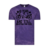 Cloud Purple 10 Years And Still Enjoying The Ride Vintage Tee - Bettercallsaul