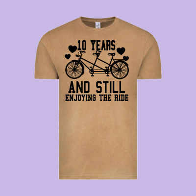 10 Years And Still Enjoying The Ride Vintage Tee Designed By Bettercallsaul