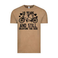 Vintage Coffee 10 Years And Still Enjoying The Ride Vintage Tee - Bettercallsaul