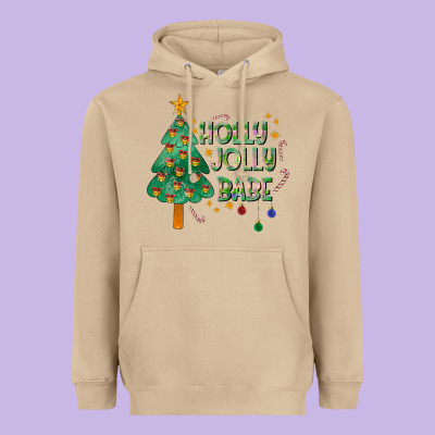 Jolly Jolly Babe Heavyweight Hoodie Designed By Cowhidedigitalart