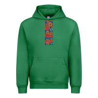 Emerald usa flag and cross penwraps Urban Hoodie - Artiststas