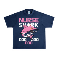 Navy Nurse Shark Doo Doo Doo Urban Heavy Tee - Bettercallsaul