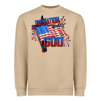 Mushroom One nation under god 4th of july Heavyweight Sweatshirt - CowGirlArtShop