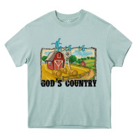 Arona this is god's country Heavy Core Tee - MaliasSmallBusiness