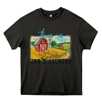 Asphalt this is god's country Heavy Core Tee - MaliasSmallBusiness