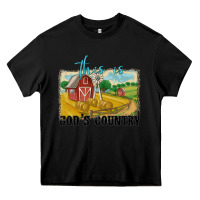 Black this is god's country Heavy Core Tee - MaliasSmallBusiness