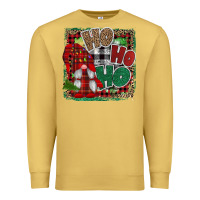 Antique Gold Ho Ho Ho Gnomes Premium Sweatshirt - CowhideDigitalArt
