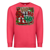 Cardinal Ho Ho Ho Gnomes Premium Sweatshirt - CowhideDigitalArt