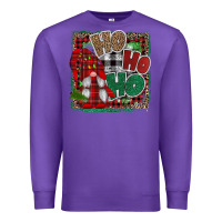 Purple Ho Ho Ho Gnomes Premium Sweatshirt - CowhideDigitalArt