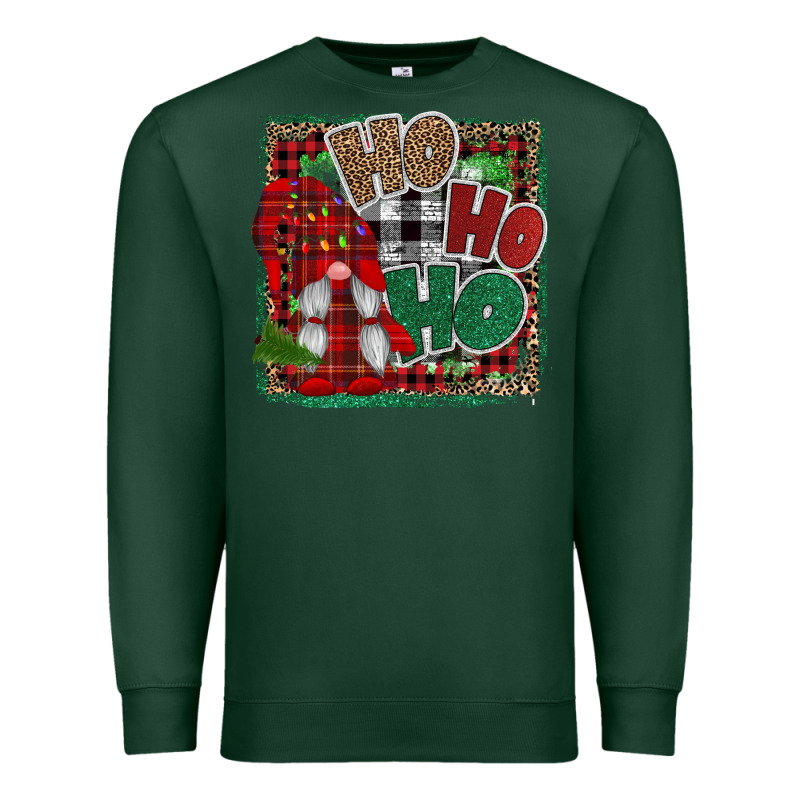 Ho Ho Ho Gnomes Premium Sweatshirt by CowhideDigitalArt | Teevron
