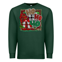 Sports Green Ho Ho Ho Gnomes Premium Sweatshirt - CowhideDigitalArt