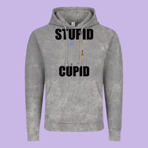 Stupid Cupid Vintage Hoodie Designed By Bettercallsaul