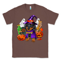 Chestnut Halloween dachshund puppy dog Classic Tee - RanaPortraitStore