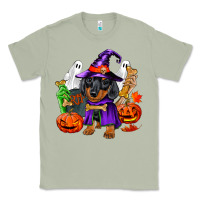 Matcha Halloween dachshund puppy dog Classic Tee - RanaPortraitStore