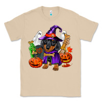 Mushroom Halloween dachshund puppy dog Classic Tee - RanaPortraitStore