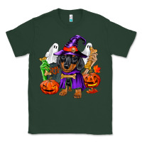Sports Green Halloween dachshund puppy dog Classic Tee - RanaPortraitStore