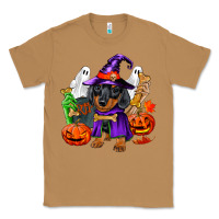 Toasted Coconut Halloween dachshund puppy dog Classic Tee - RanaPortraitStore