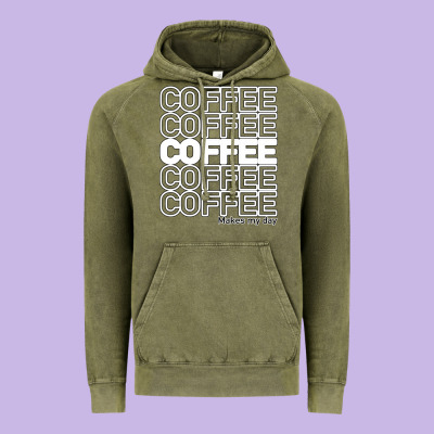 Coffee Makes Vintage Hoodie Designed By Bettercallsaul