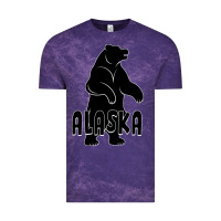 Cloud Purple Alaska Bear Vintage Tee - Bettercallsaul