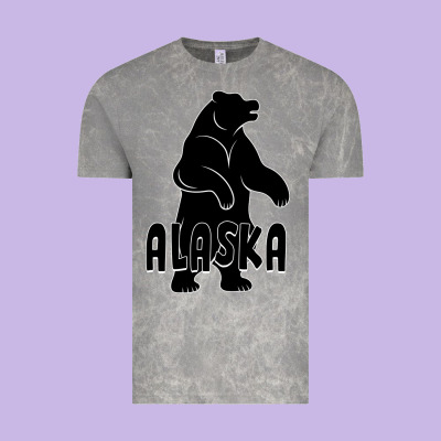 Alaska Bear Vintage Tee Designed By Bettercallsaul