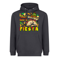 Smoke Just Here To Fiesta Heavyweight Hoodie - CowhideDigitalArt