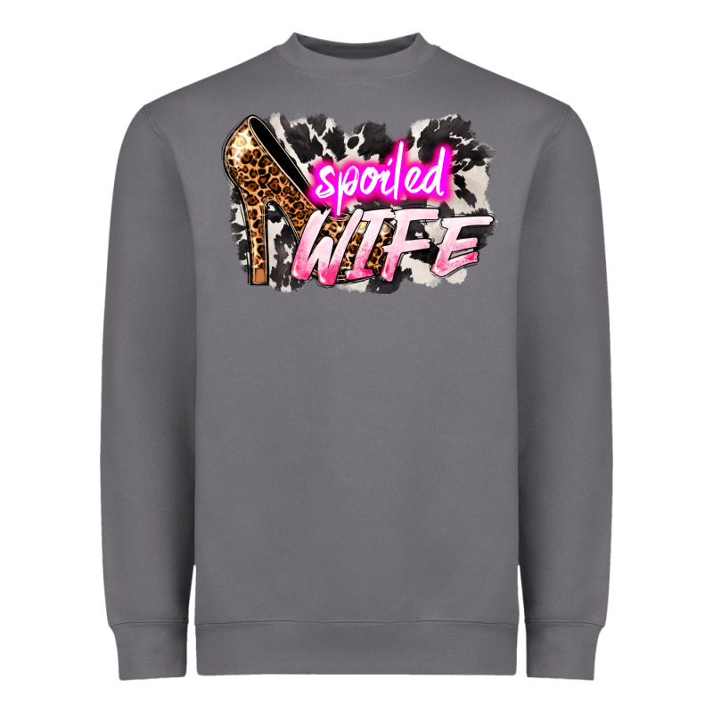 Spoiled Wife Mother's Day Heavyweight Sweatshirt by HowdyJamesFarm | Teevron
