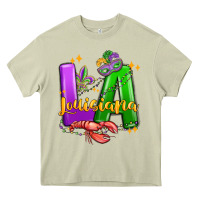 Mossy louisiana mardi gras Heavy Core Tee - MaliasSmallBusiness