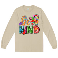 Mushroom Autism be kind Long Sleeve Tee - NancyCooperArtShop
