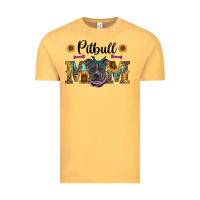 Vintage Mustard western pitbull mom Vintage Tee - RanaPortraitStore