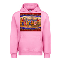 Fuchsia Pink all american teacher tumbler Urban Hoodie - Artiststas