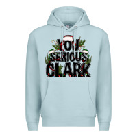 Blue Mist you serious clark black bbs Premium Hoodie - BundleAndBundleShop