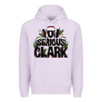 Lilac you serious clark black bbs Premium Hoodie - BundleAndBundleShop