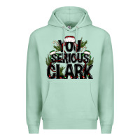 Seafoam you serious clark black bbs Premium Hoodie - BundleAndBundleShop