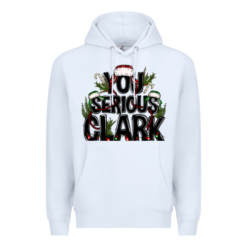 You Serious Clark Black Bbs Premium Hoodie by BundleAndBundleShop | Teevron