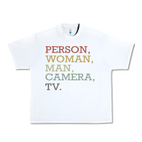 White Person Woman Man Camera Tv Urban Heavy Tee - Bettercallsaul