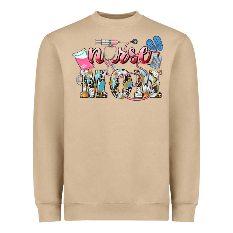 Nurse Mom Mother's Day Heavyweight Sweatshirt by HowdyJamesFarm | Teevron