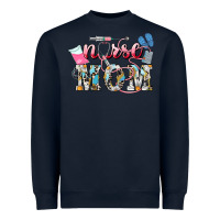 Navy Nurse mom Mother's Day Heavyweight Sweatshirt - HowdyJamesFarm