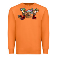 Carrot Joy Longhorn Premium Sweatshirt - CowhideDigitalArt