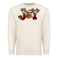 Sandshell Joy Longhorn Premium Sweatshirt - CowhideDigitalArt