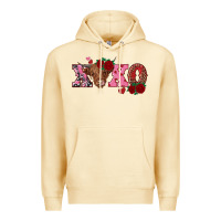 Pina Colada xoxo highland cow Premium Hoodie - RanaPortraitStore