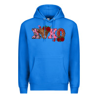 True Royal xoxo highland cow Premium Hoodie - RanaPortraitStore