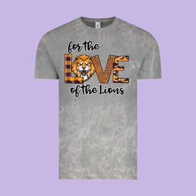 For The Love Of The Lions Vintage Tee Designed By Bettercallsaul