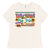 Bone teaching my tribe Ladies Tee - NancyCooperArtShop