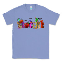 Colony Blue Halloween Teacher Classic Tee - RanaPortraitStore