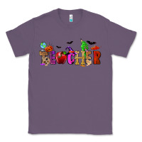 Lavender Halloween Teacher Classic Tee - RanaPortraitStore