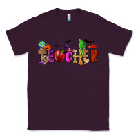 Plum Halloween Teacher Classic Tee - RanaPortraitStore