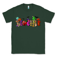 Sports Green Halloween Teacher Classic Tee - RanaPortraitStore