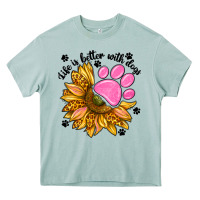 Arona life is better with dogs Heavy Core Tee - NancyCooperArtShop